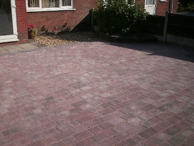 Block paving