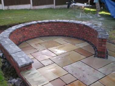 Brickwork and slabbing